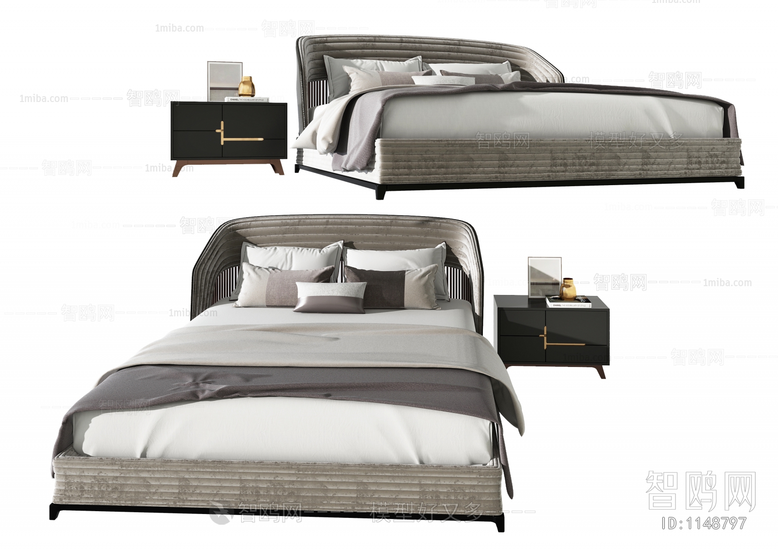 Modern Double Bed