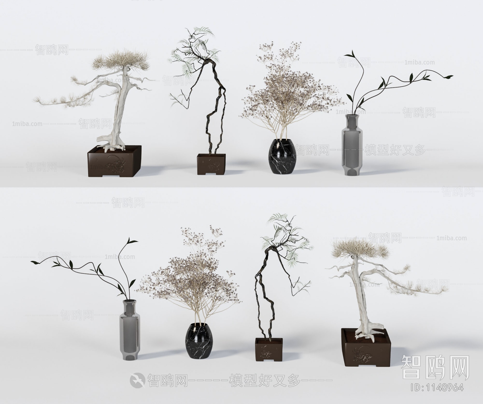 New Chinese Style Bonsai