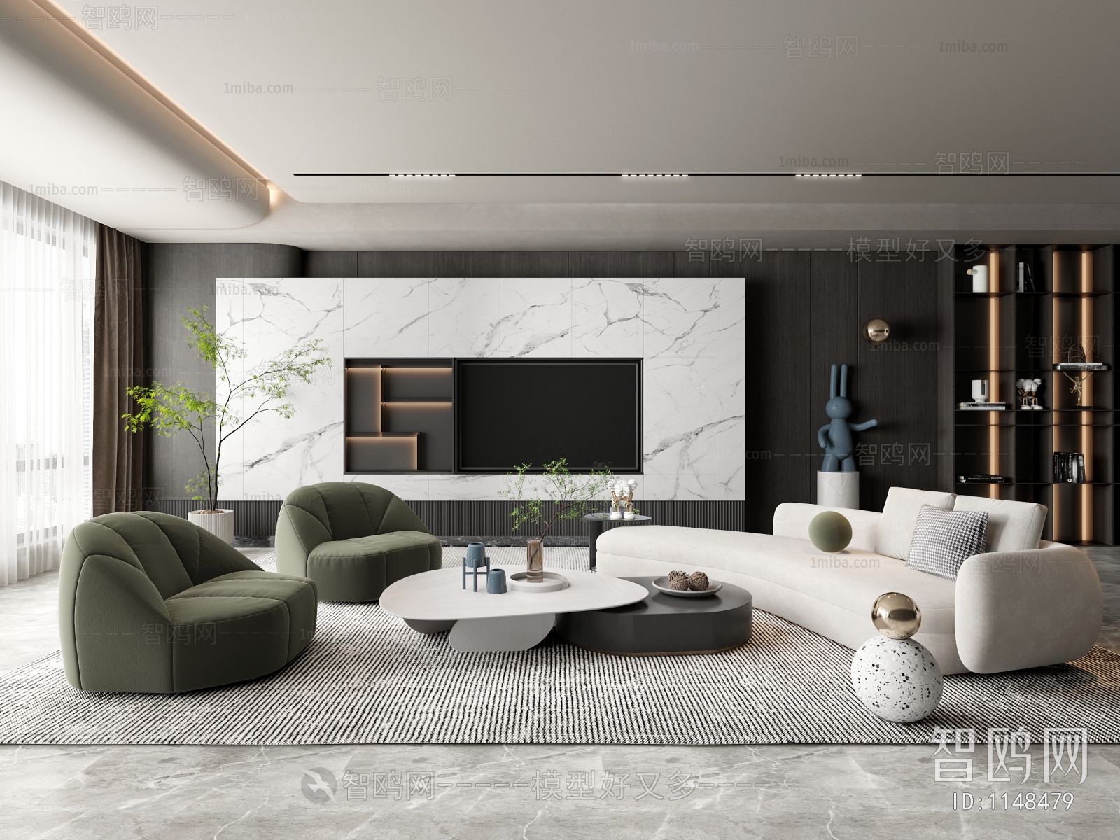 Modern A Living Room