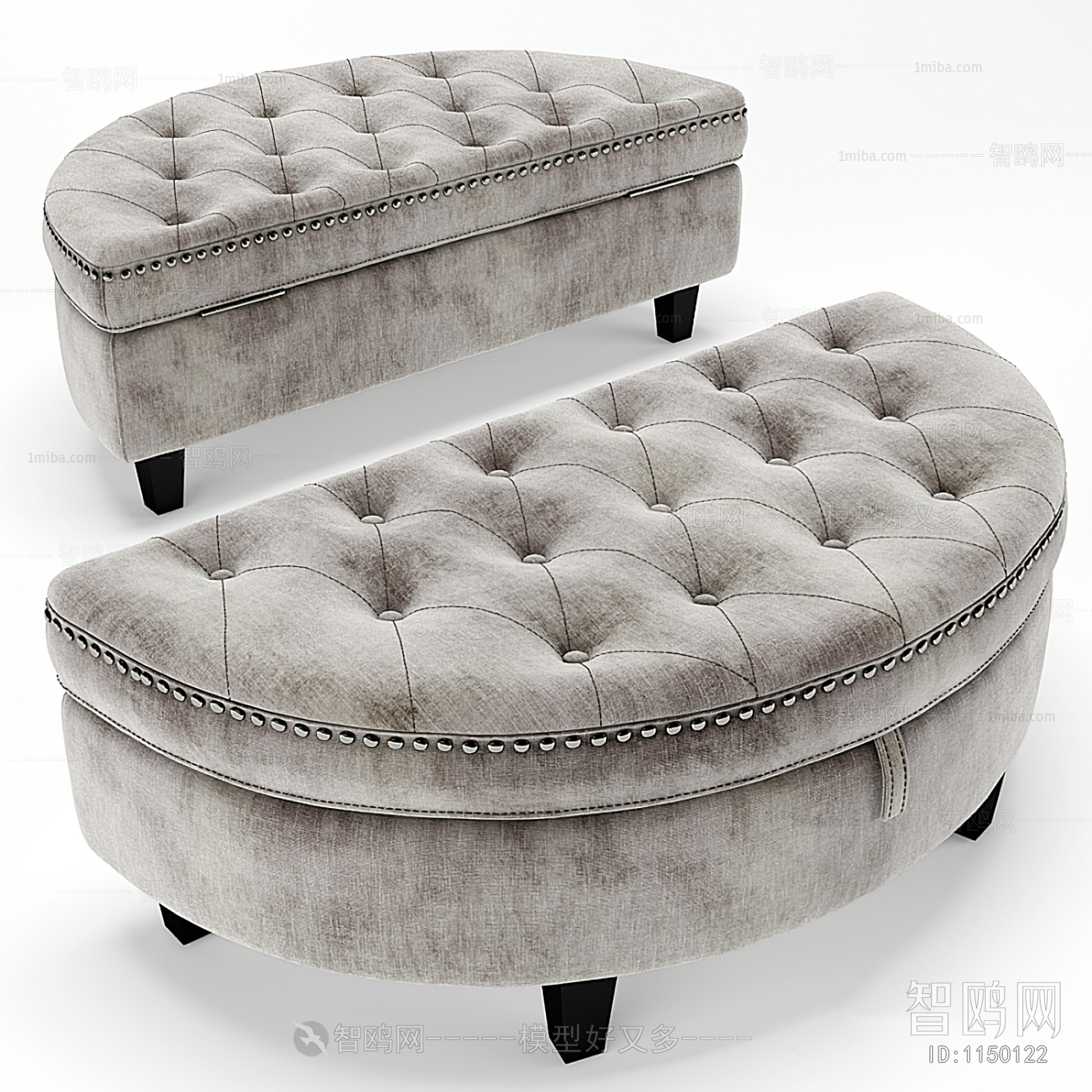 American Style Footstool