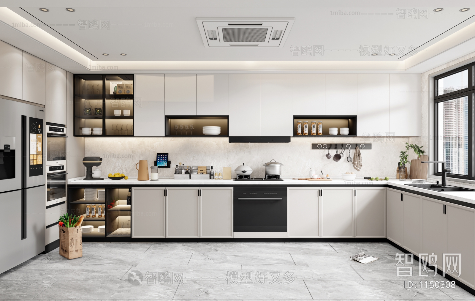 Modern The Kitchen