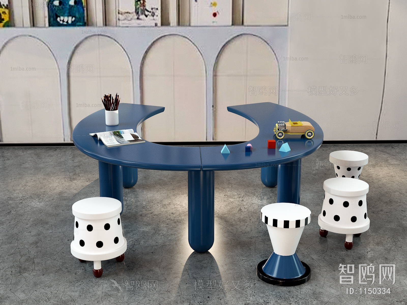 Modern Children's Table/chair