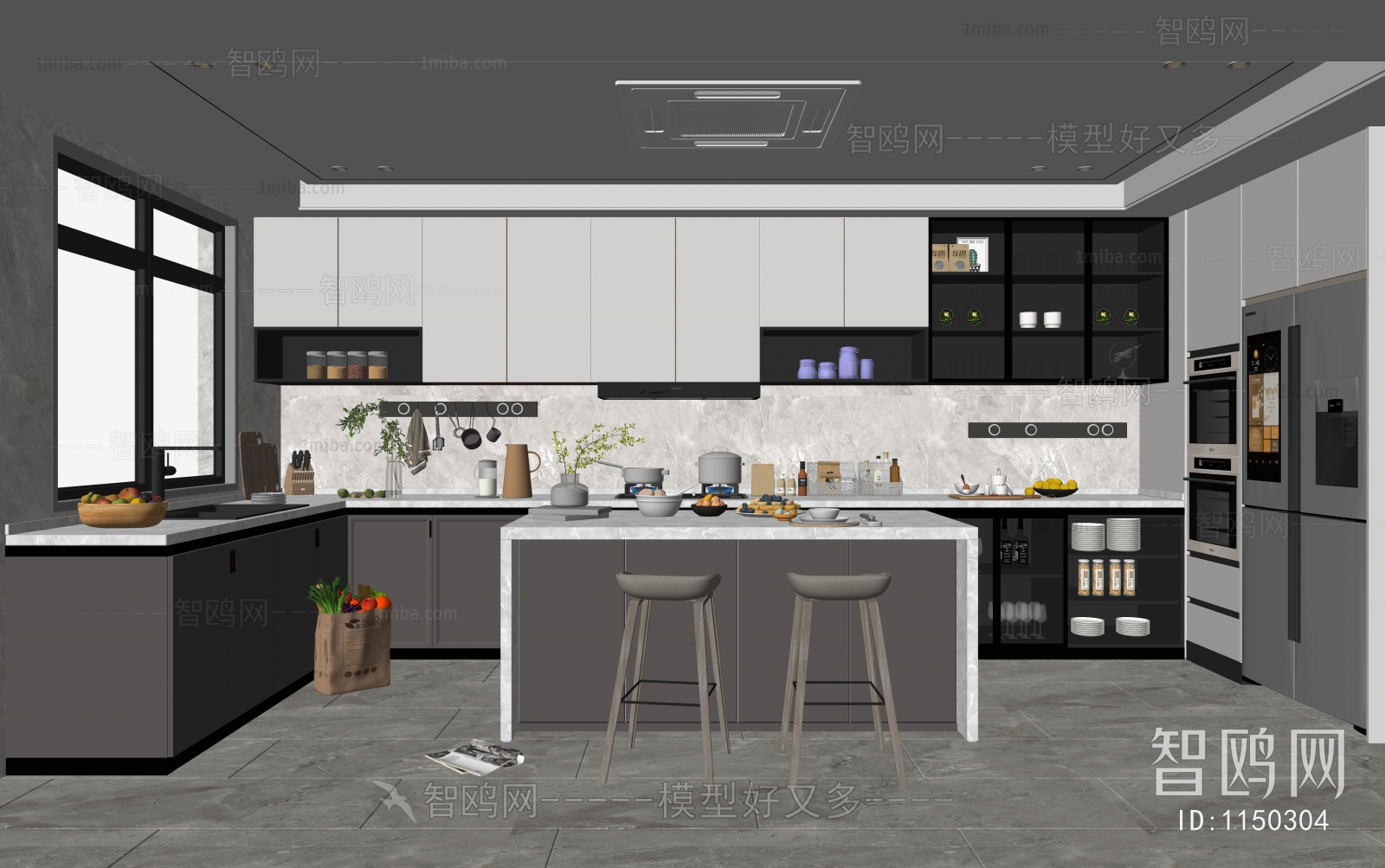 Modern The Kitchen