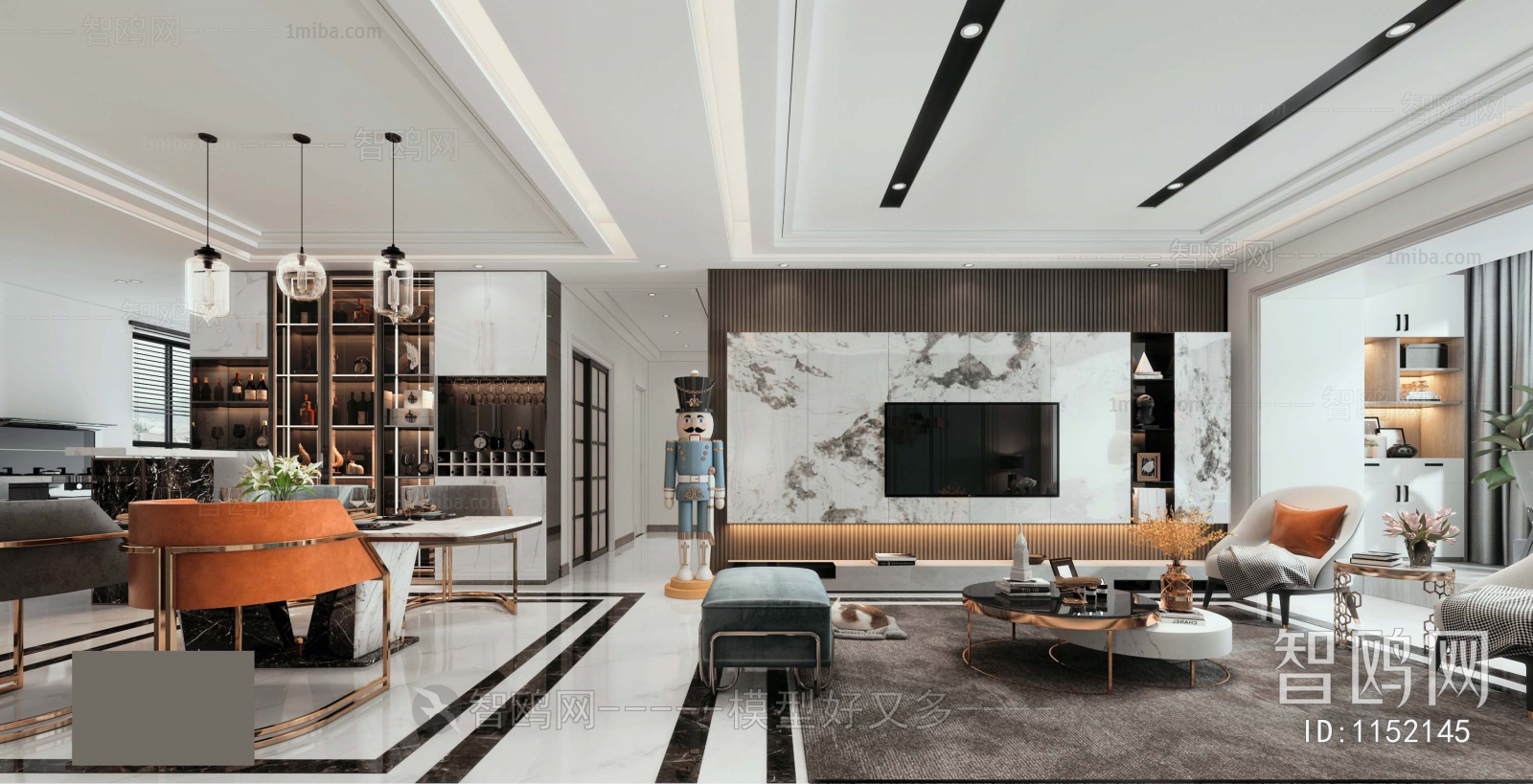 Modern A Living Room