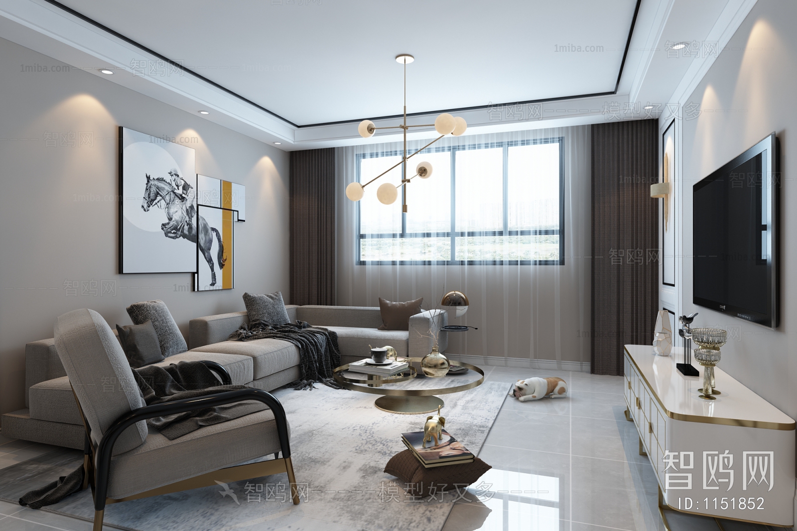 Modern A Living Room