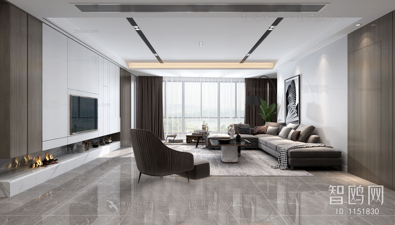 Modern A Living Room