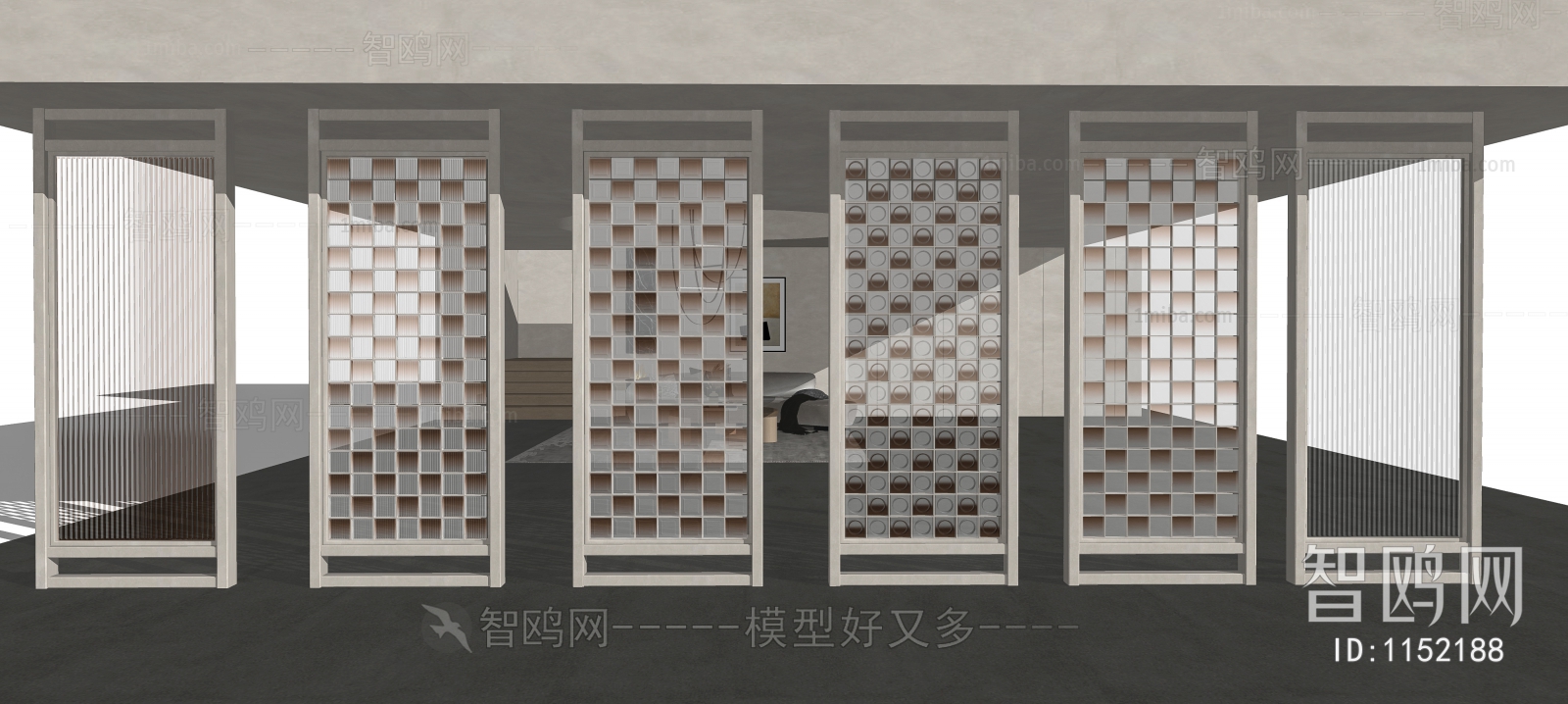 Wabi-sabi Style Partition