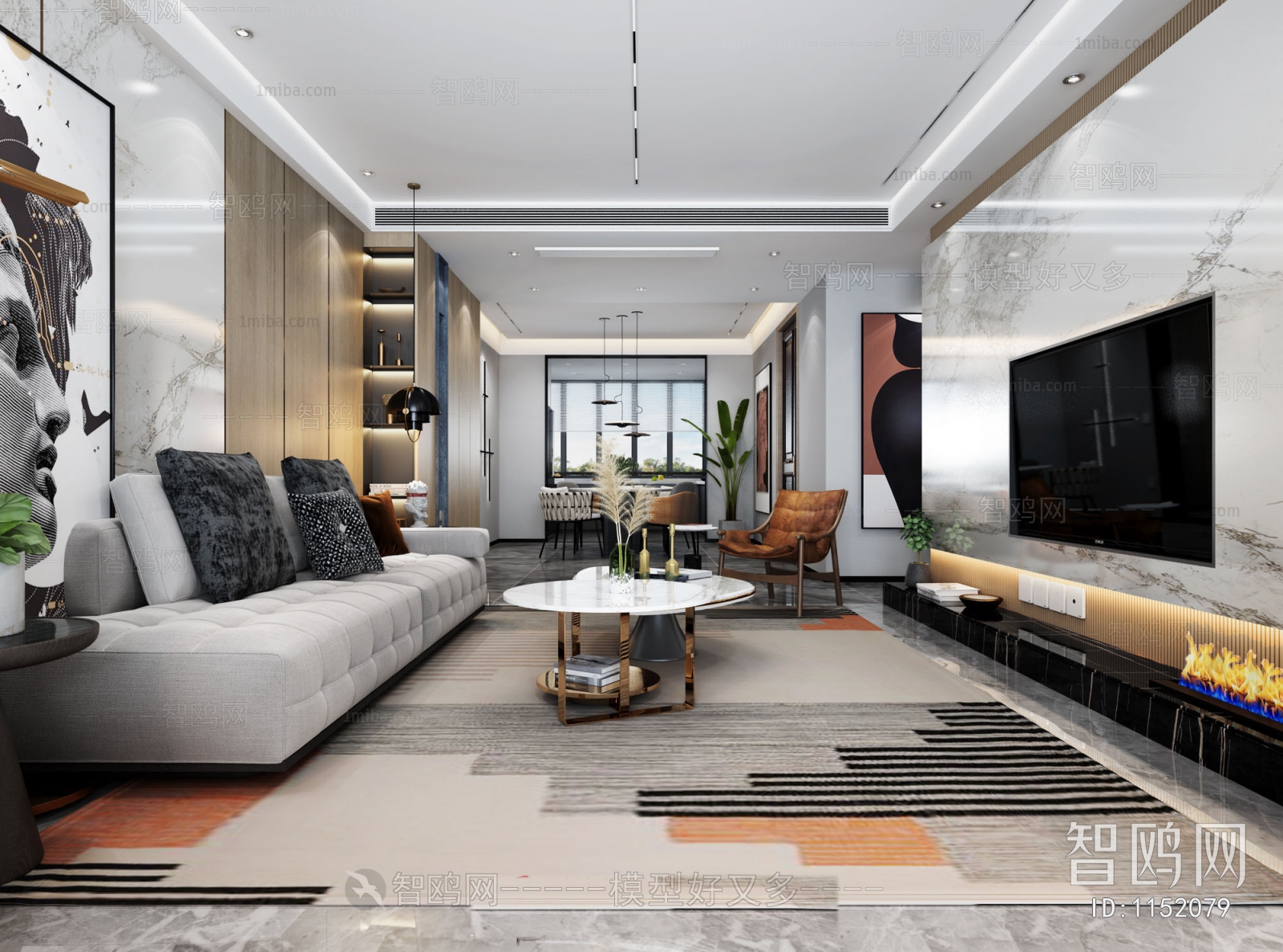 Modern A Living Room