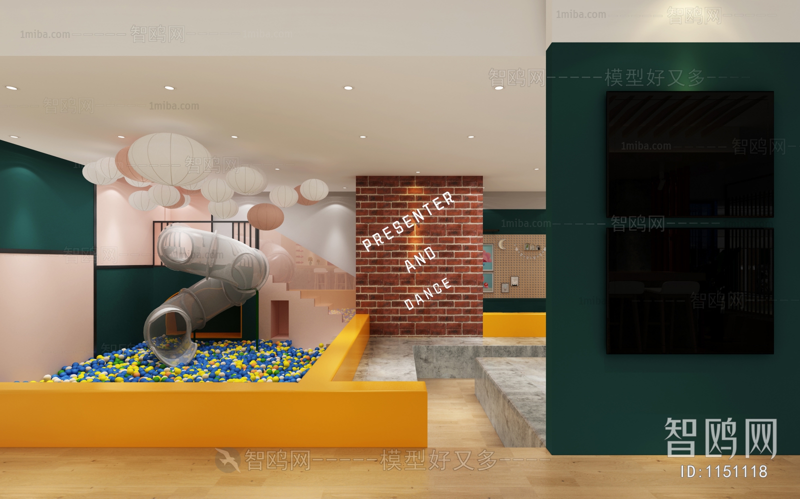 Modern Children's Playroom