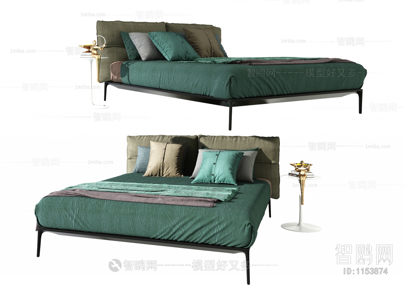 Modern Double Bed