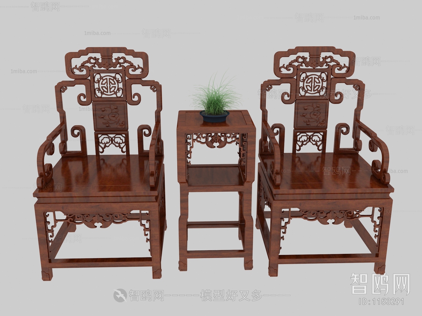 中式休闲椅