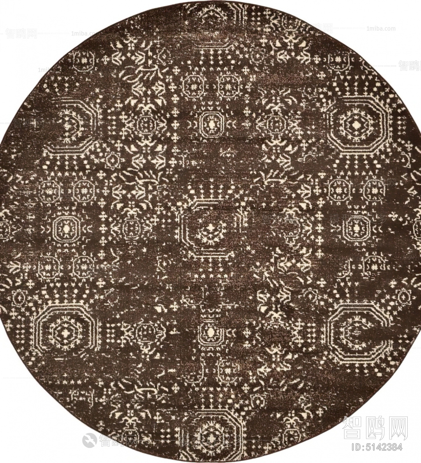 现代圆形地毯