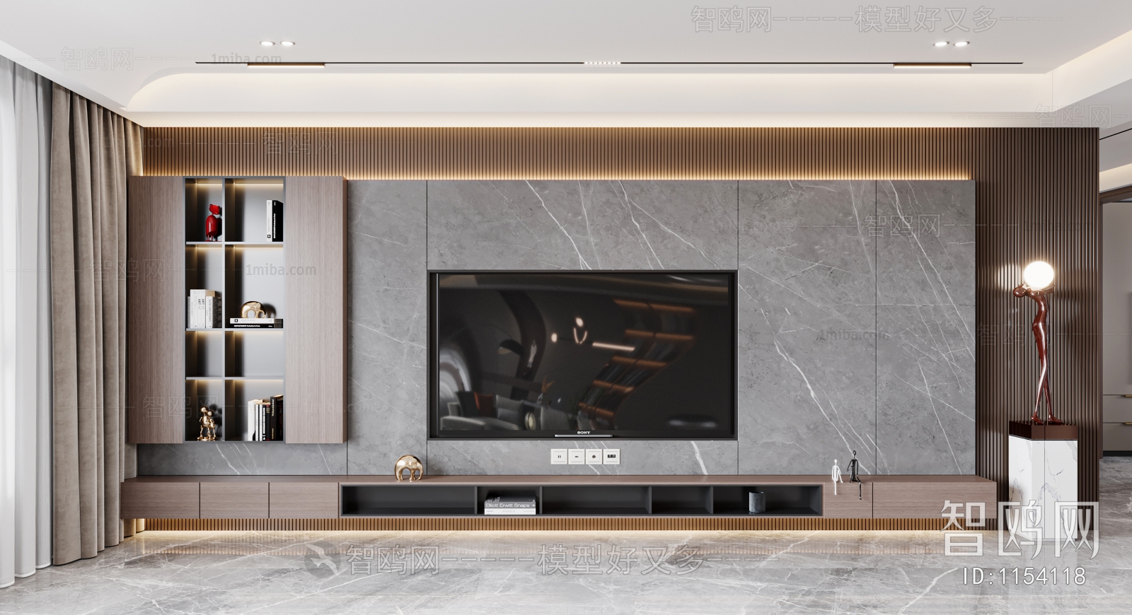 Modern TV Wall