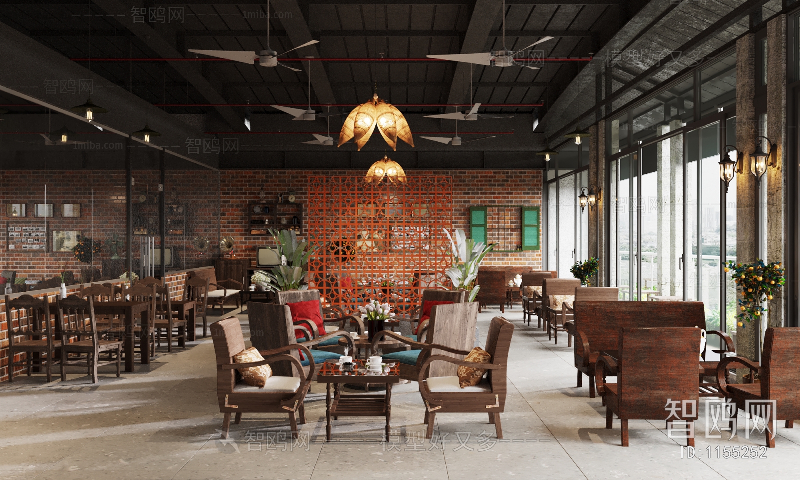 Industrial Style Cafe