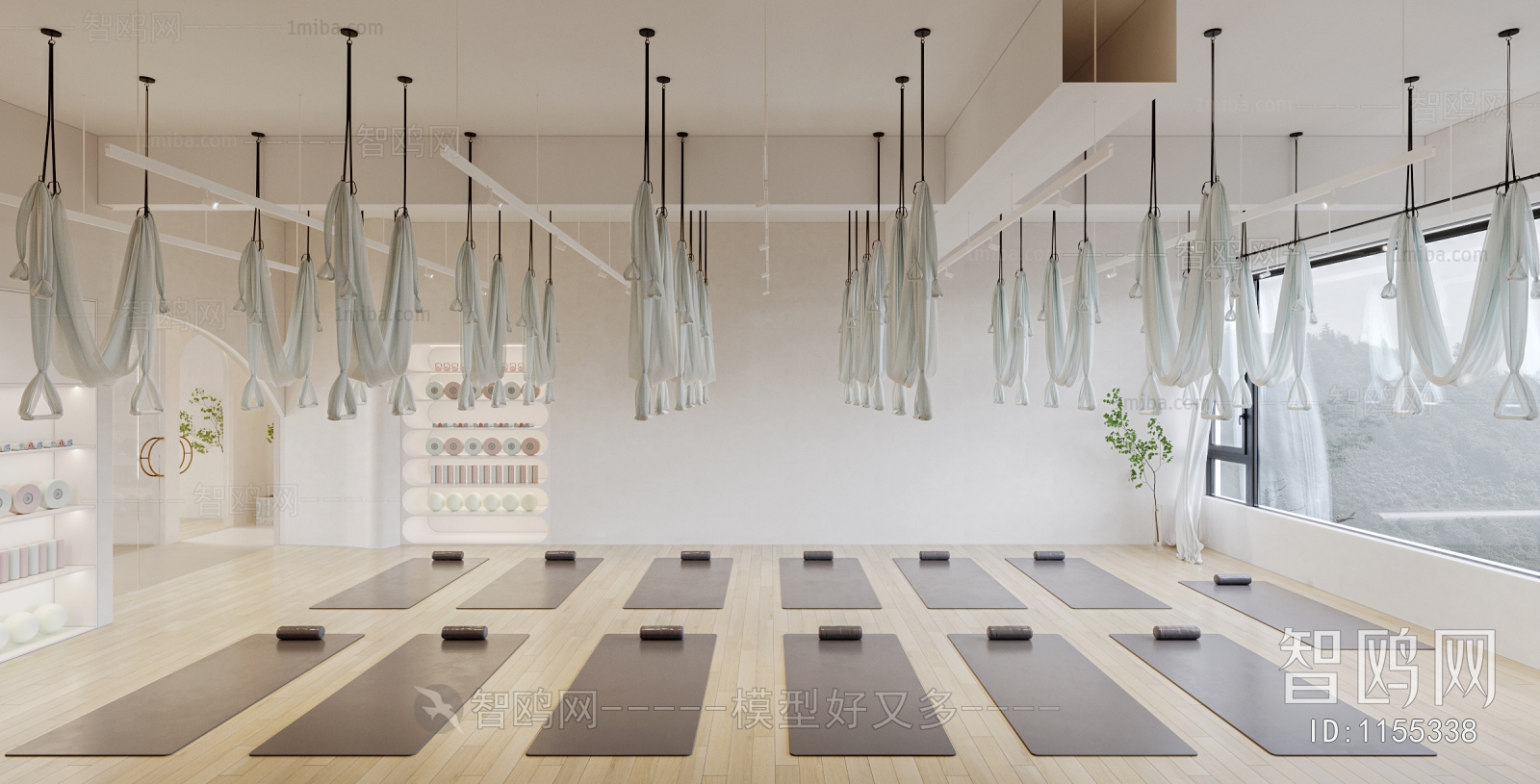 Modern Yoga Room