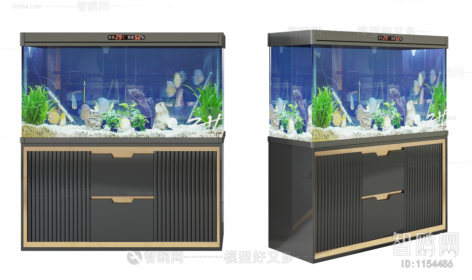 New Chinese Style Fish Tank