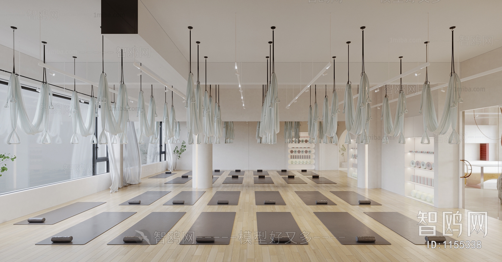 Modern Yoga Room