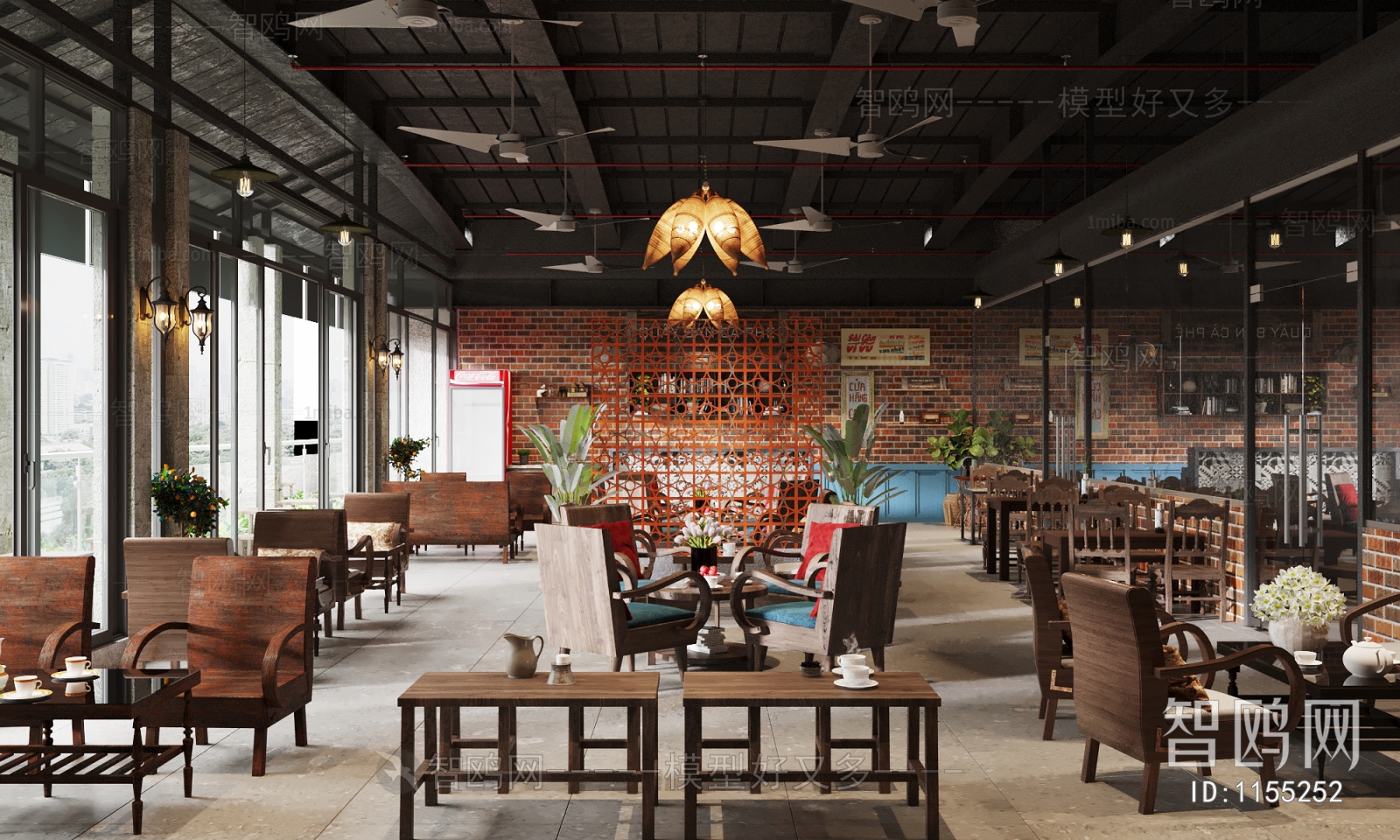 Industrial Style Cafe