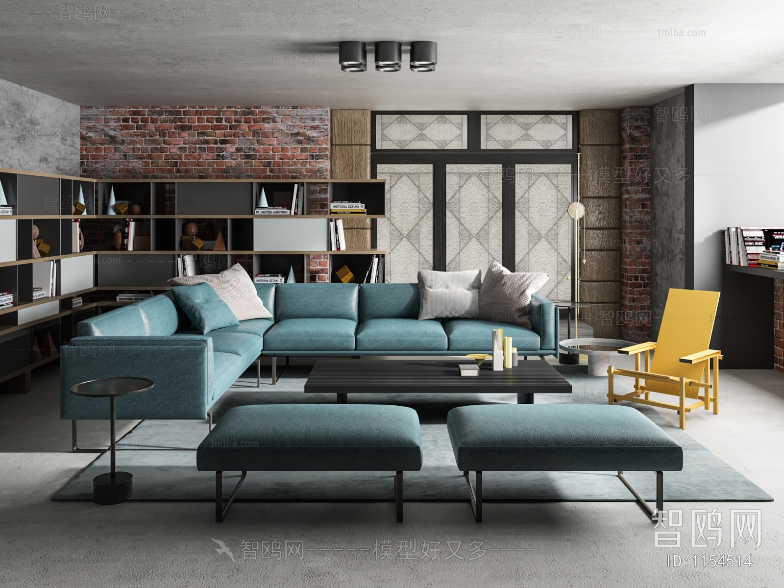 Industrial Style A Living Room