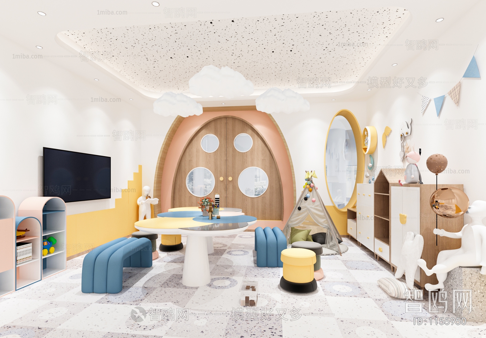 Modern Children's Playroom