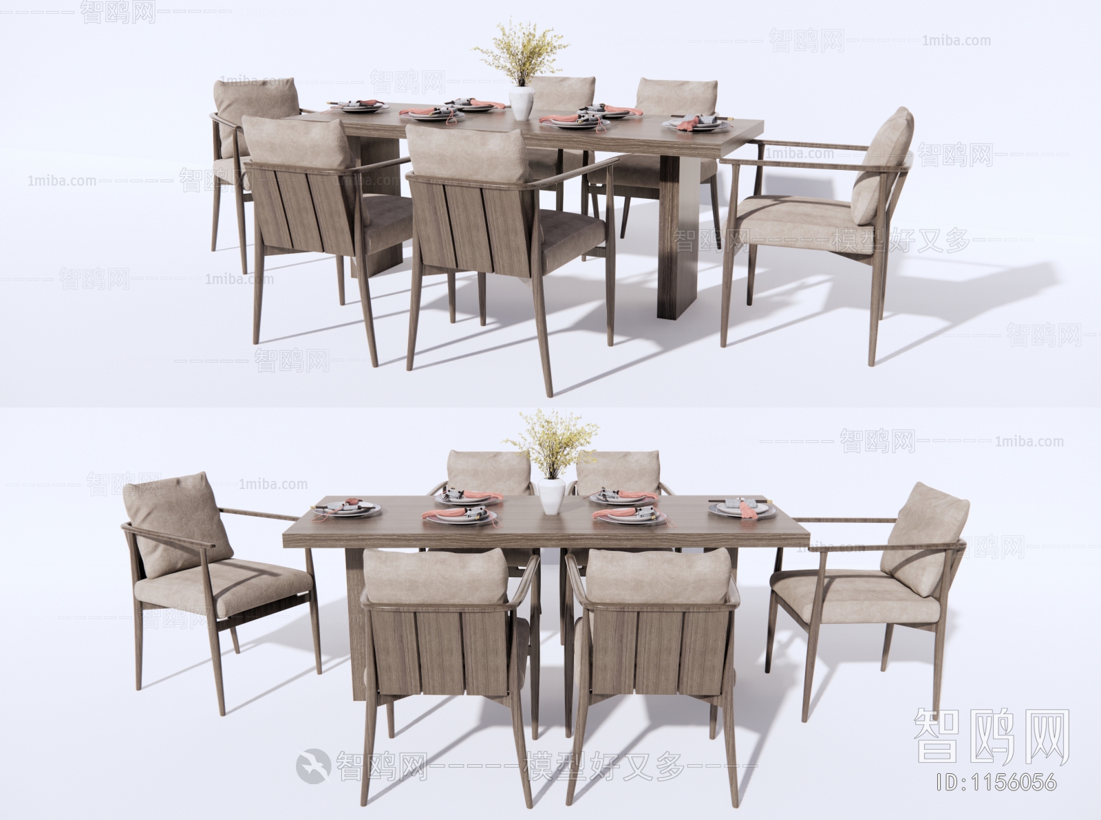 New Chinese Style Dining Table And Chairs