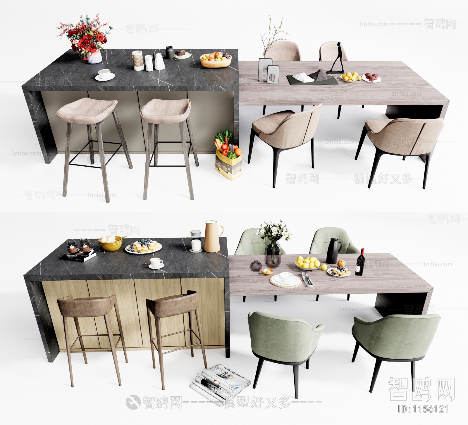 Modern Dining Table And Chairs