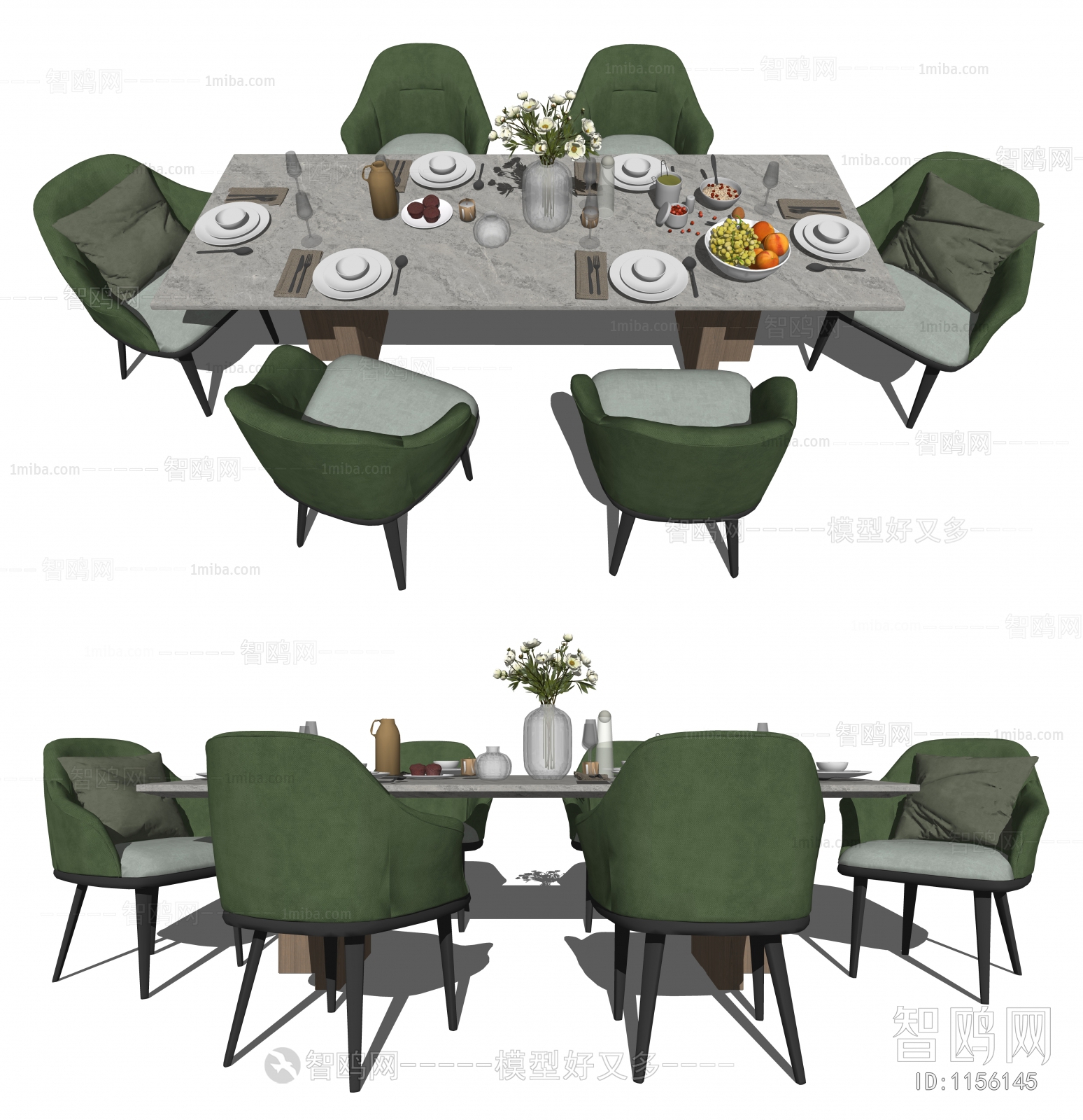 Modern Dining Table And Chairs