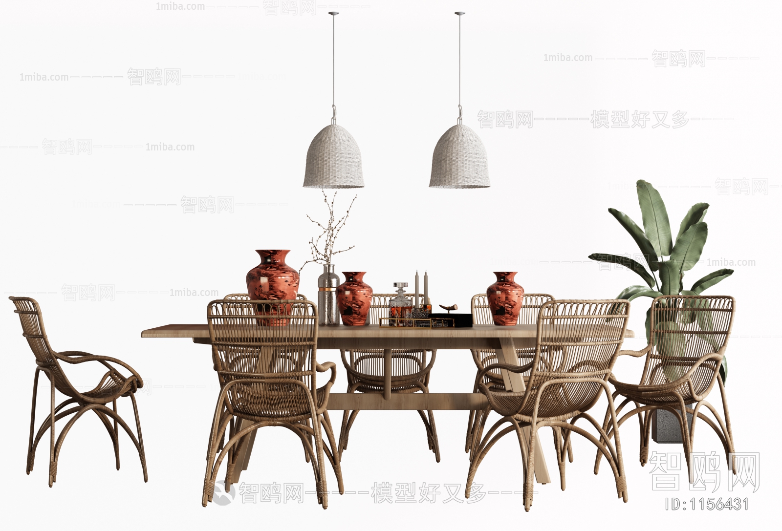 Nordic Style Dining Table And Chairs