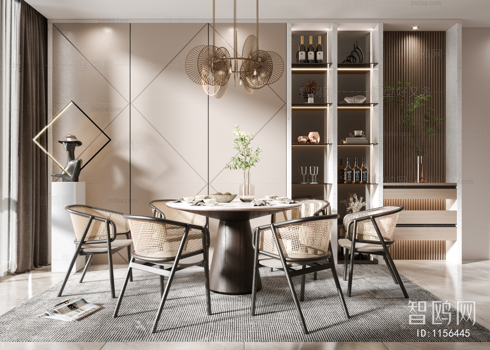 Modern Dining Table And Chairs