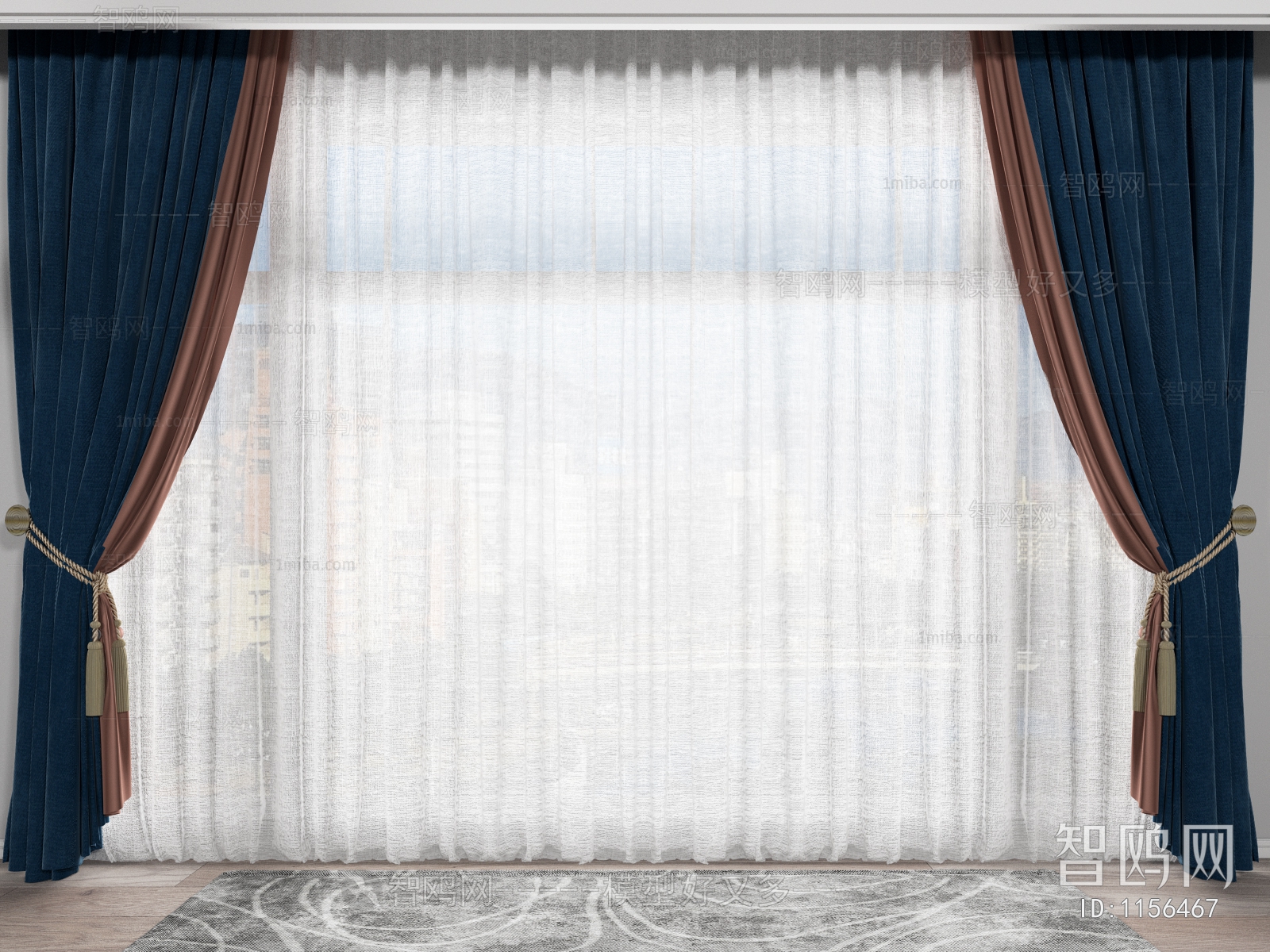 New Chinese Style The Curtain