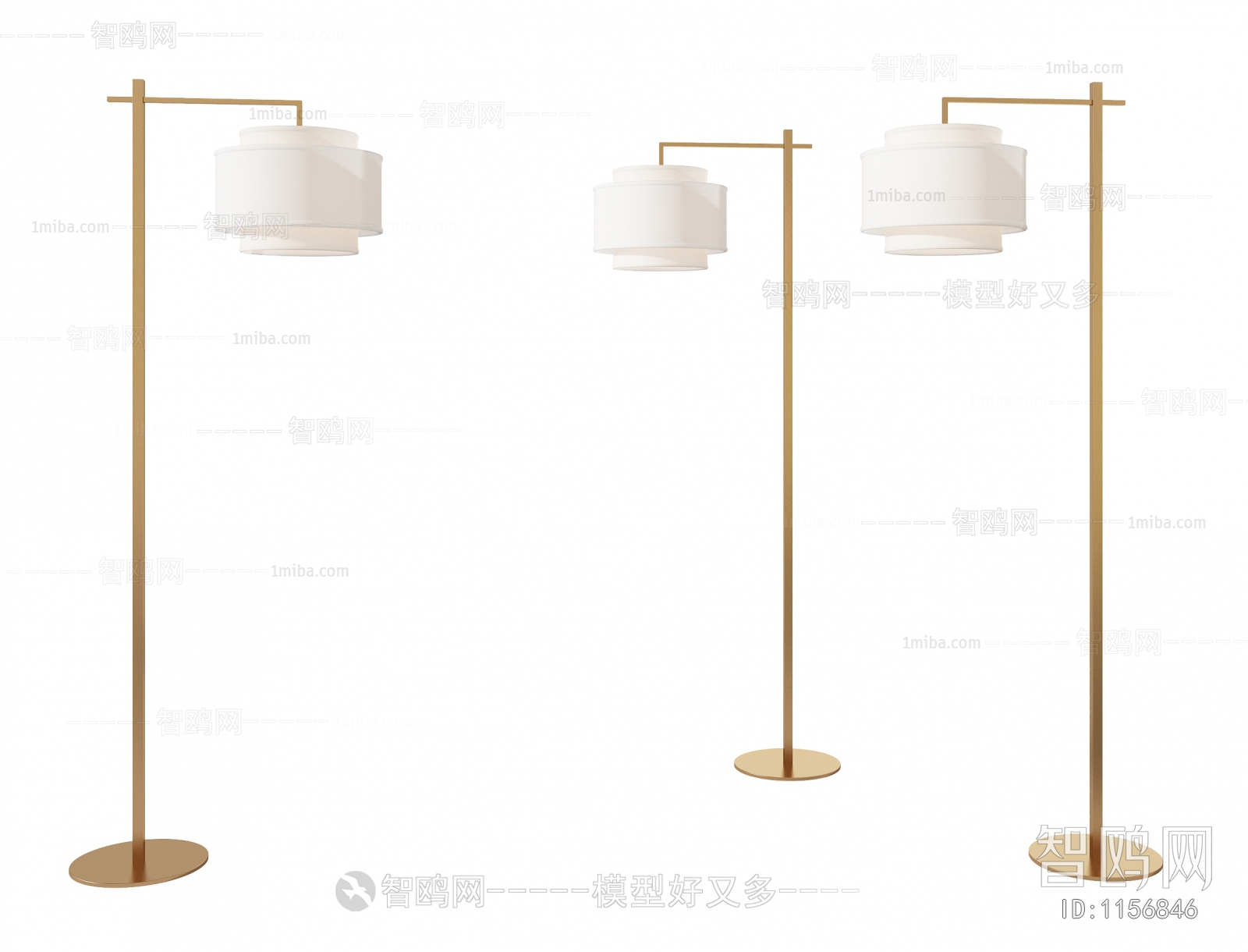 New Chinese Style Floor Lamp