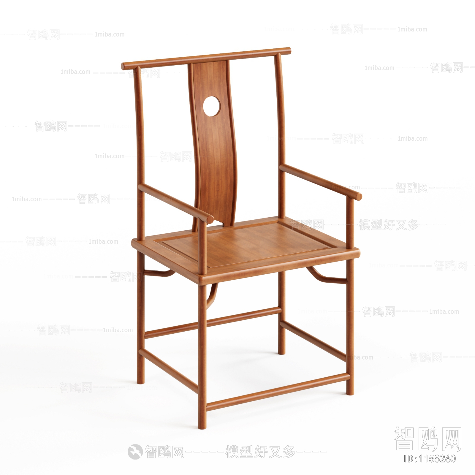 New Chinese Style Single Chair