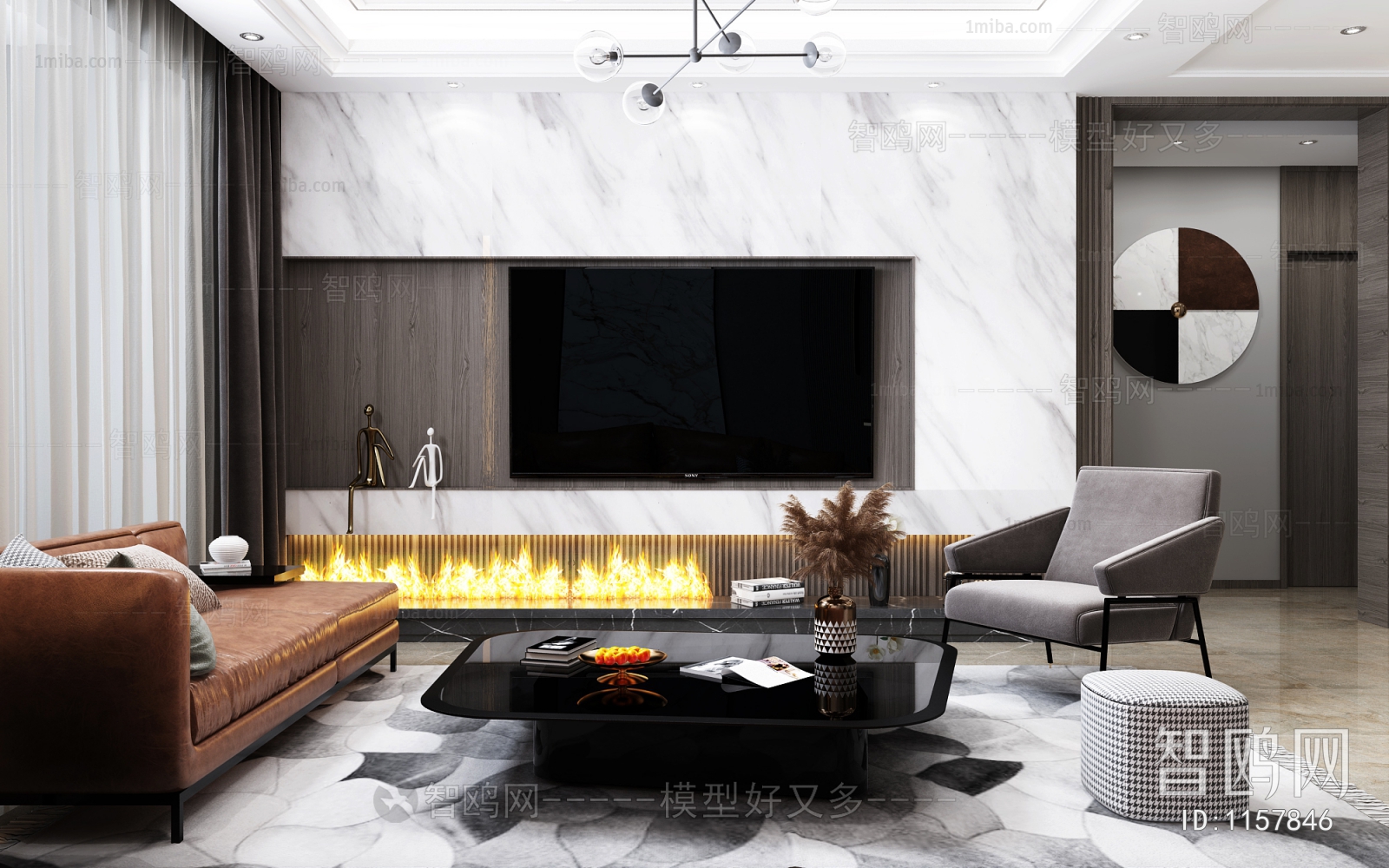 Modern A Living Room