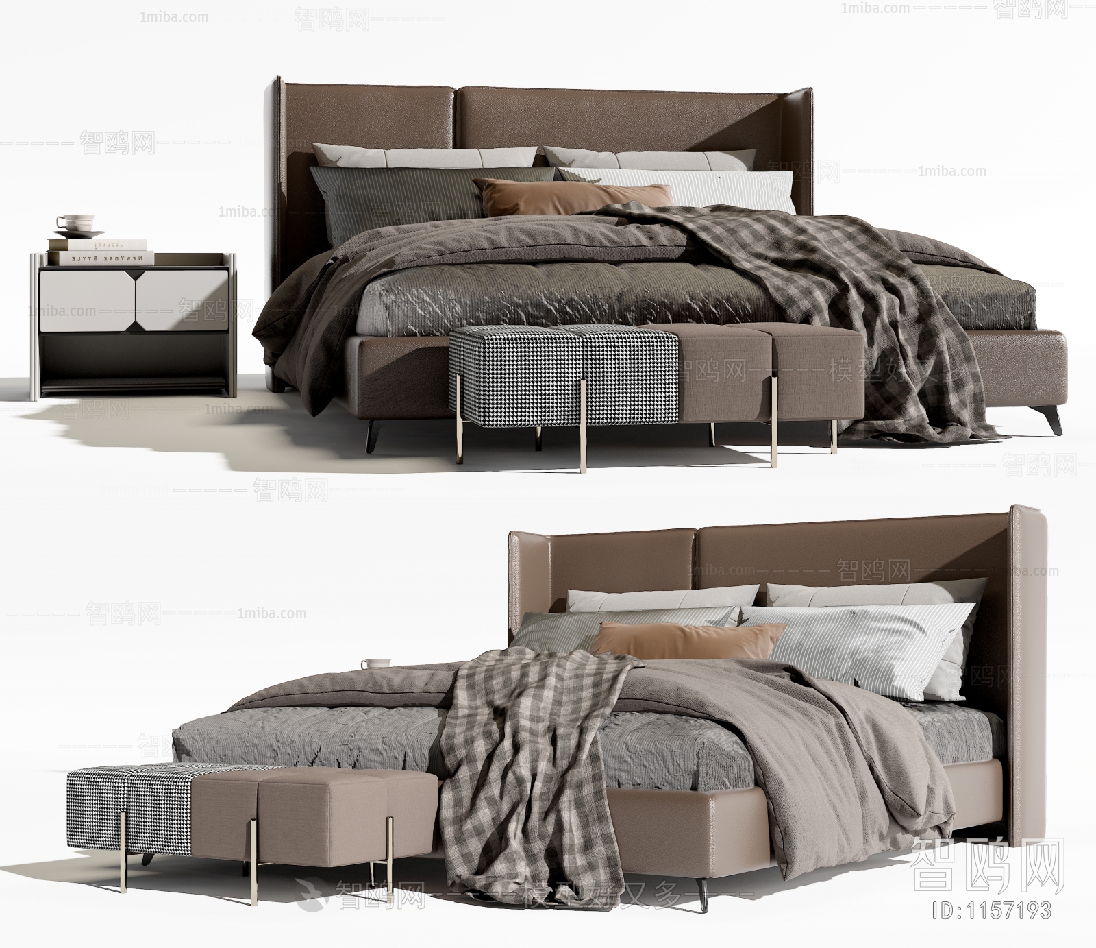 Modern Double Bed