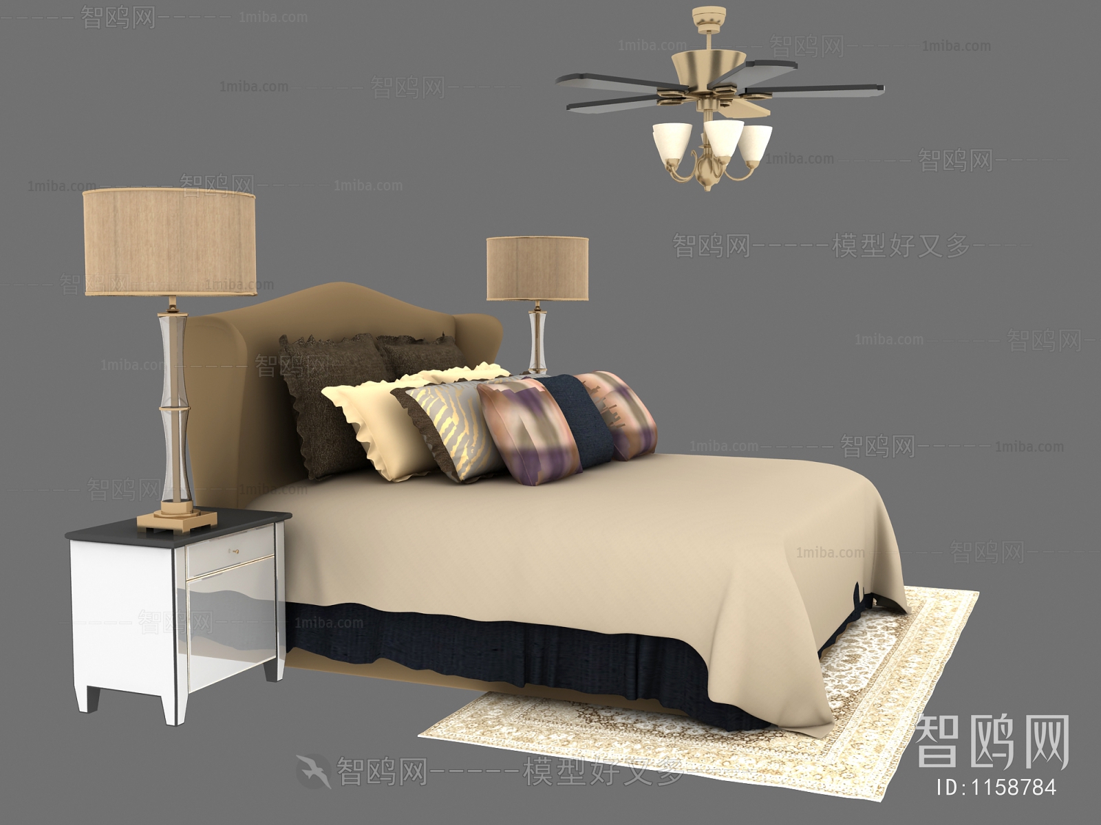 American Style Double Bed