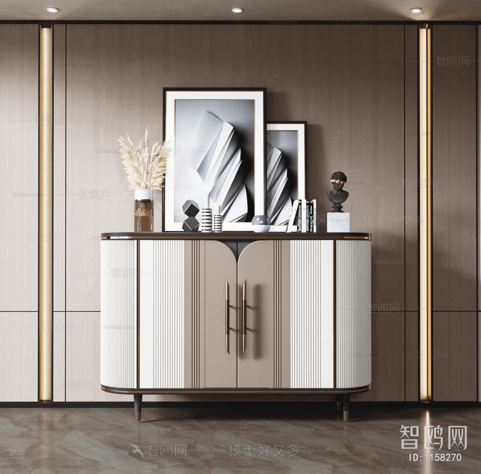 Modern Side Cabinet/Entrance Cabinet