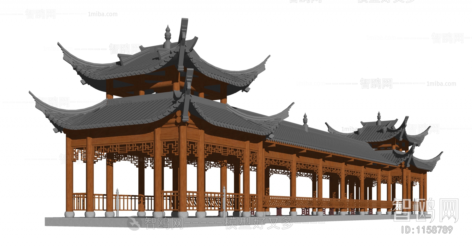 Chinese Style Building Component