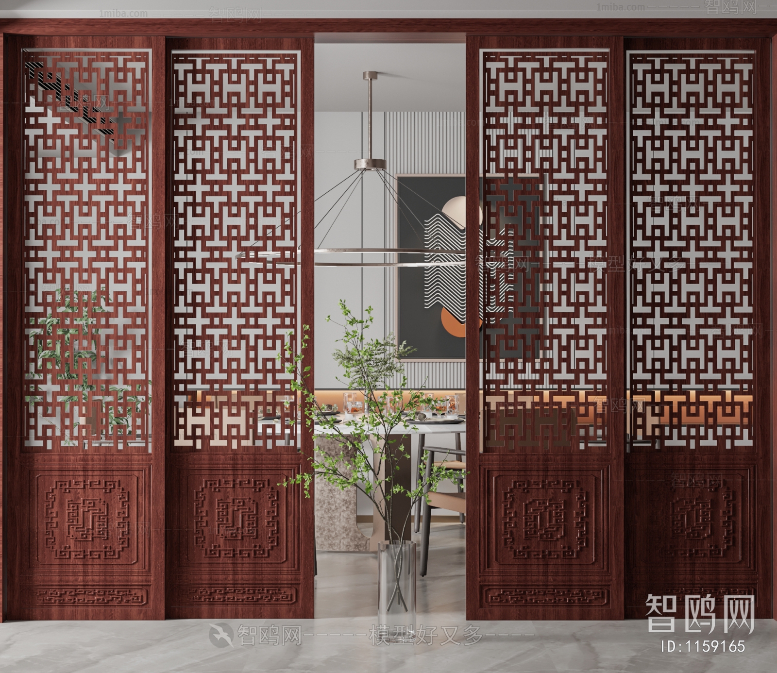 New Chinese Style Partition