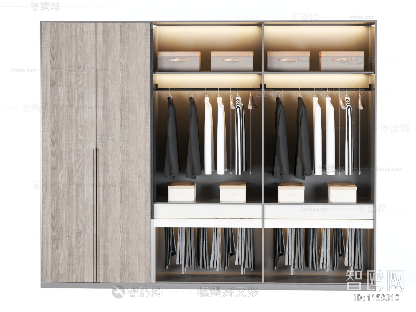 Modern The Wardrobe