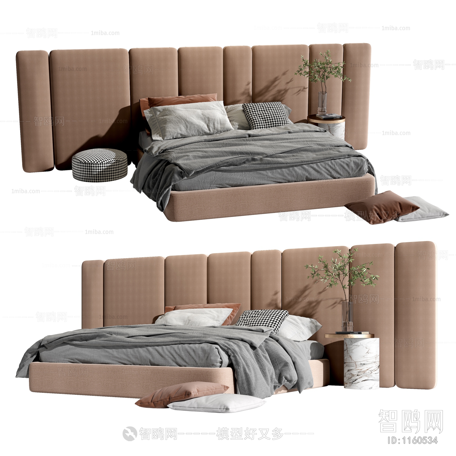 Modern Double Bed