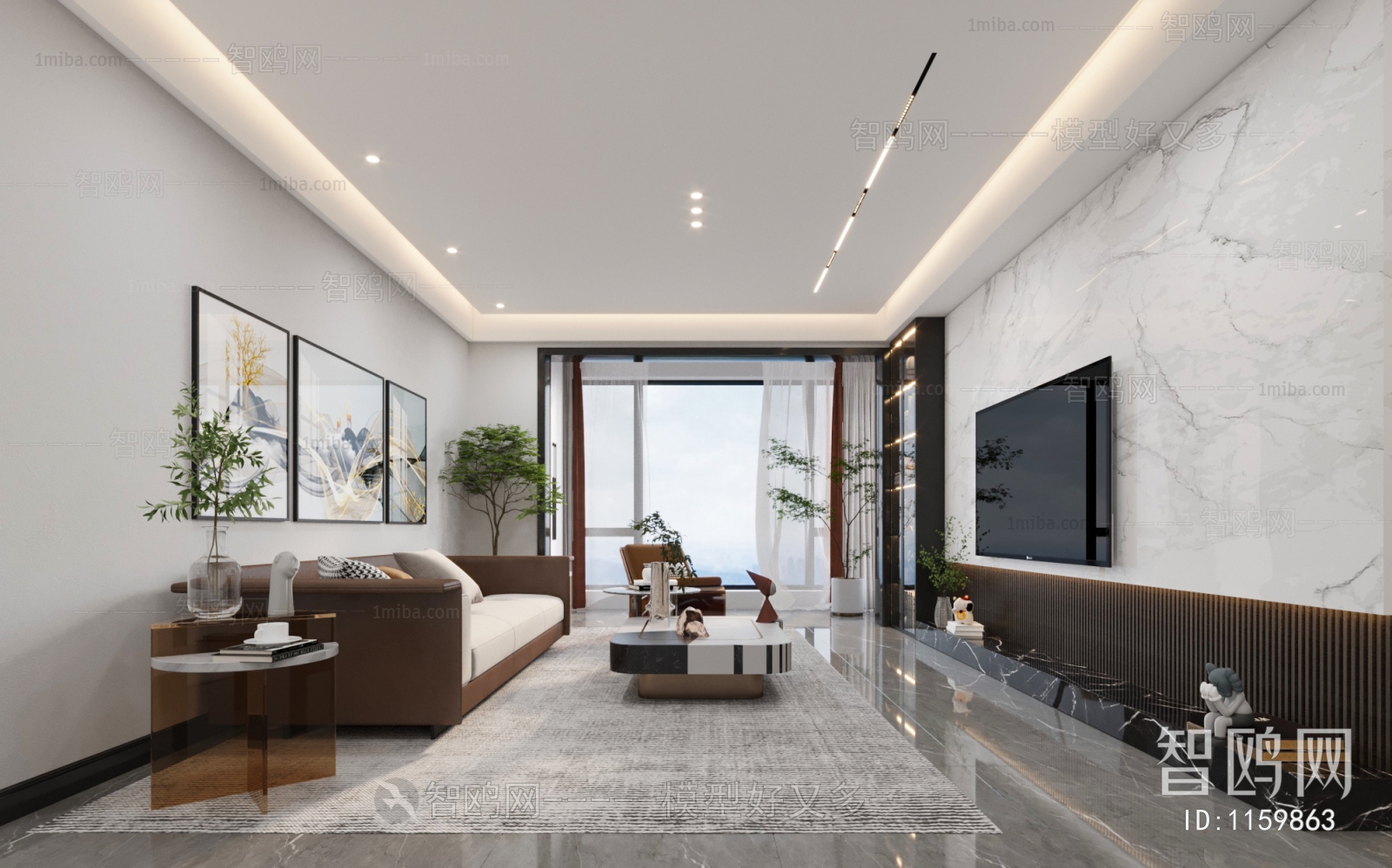 Modern A Living Room