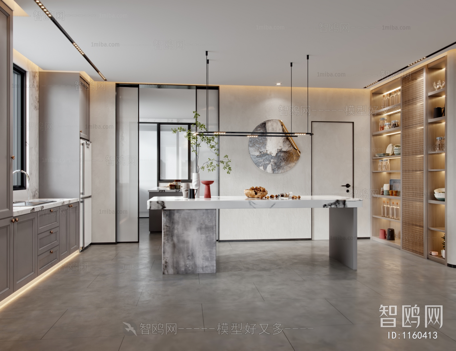 Modern Open Kitchen