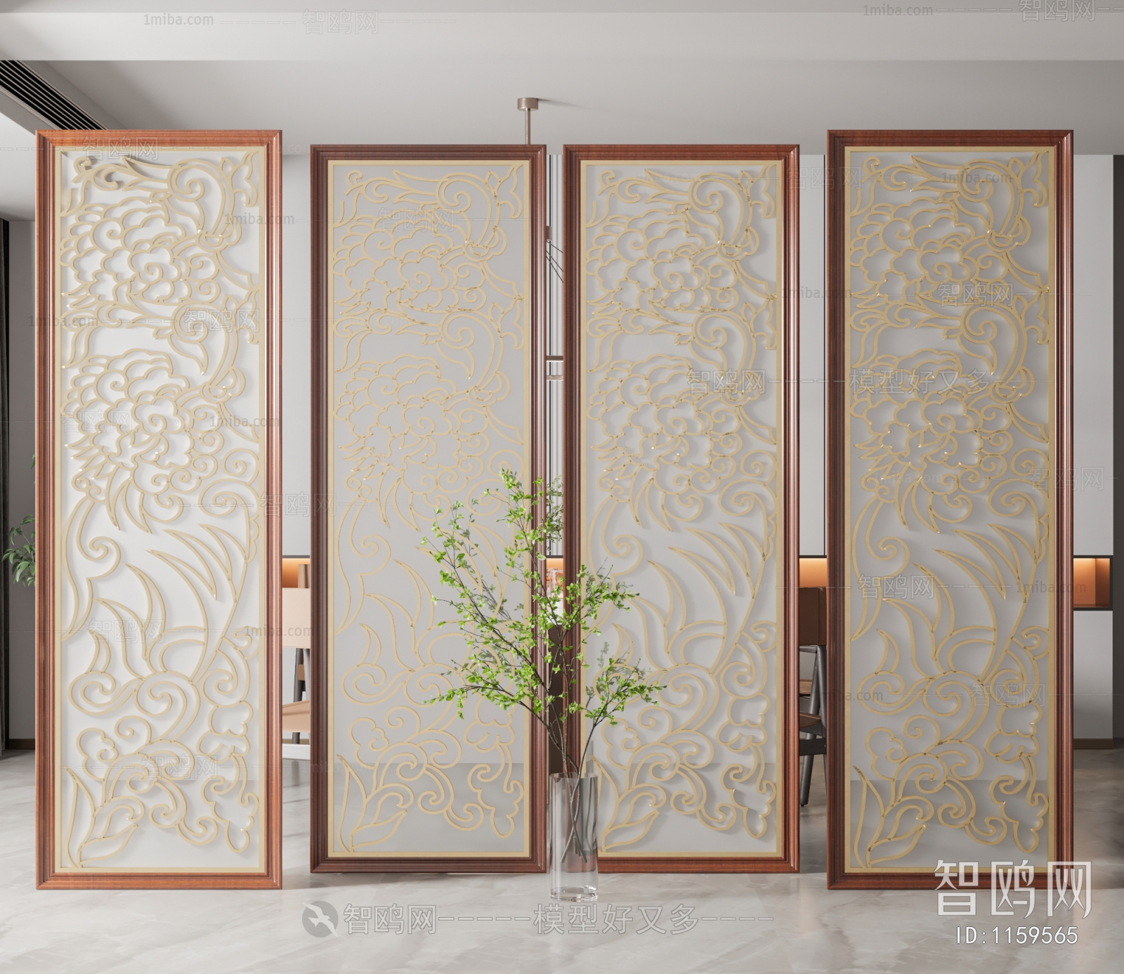 Chinese Style Partition