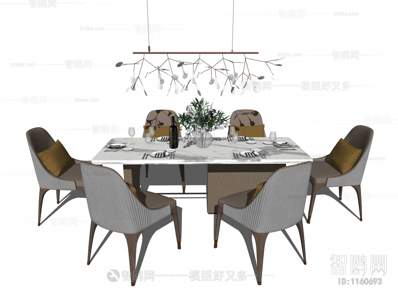 Modern Dining Table And Chairs