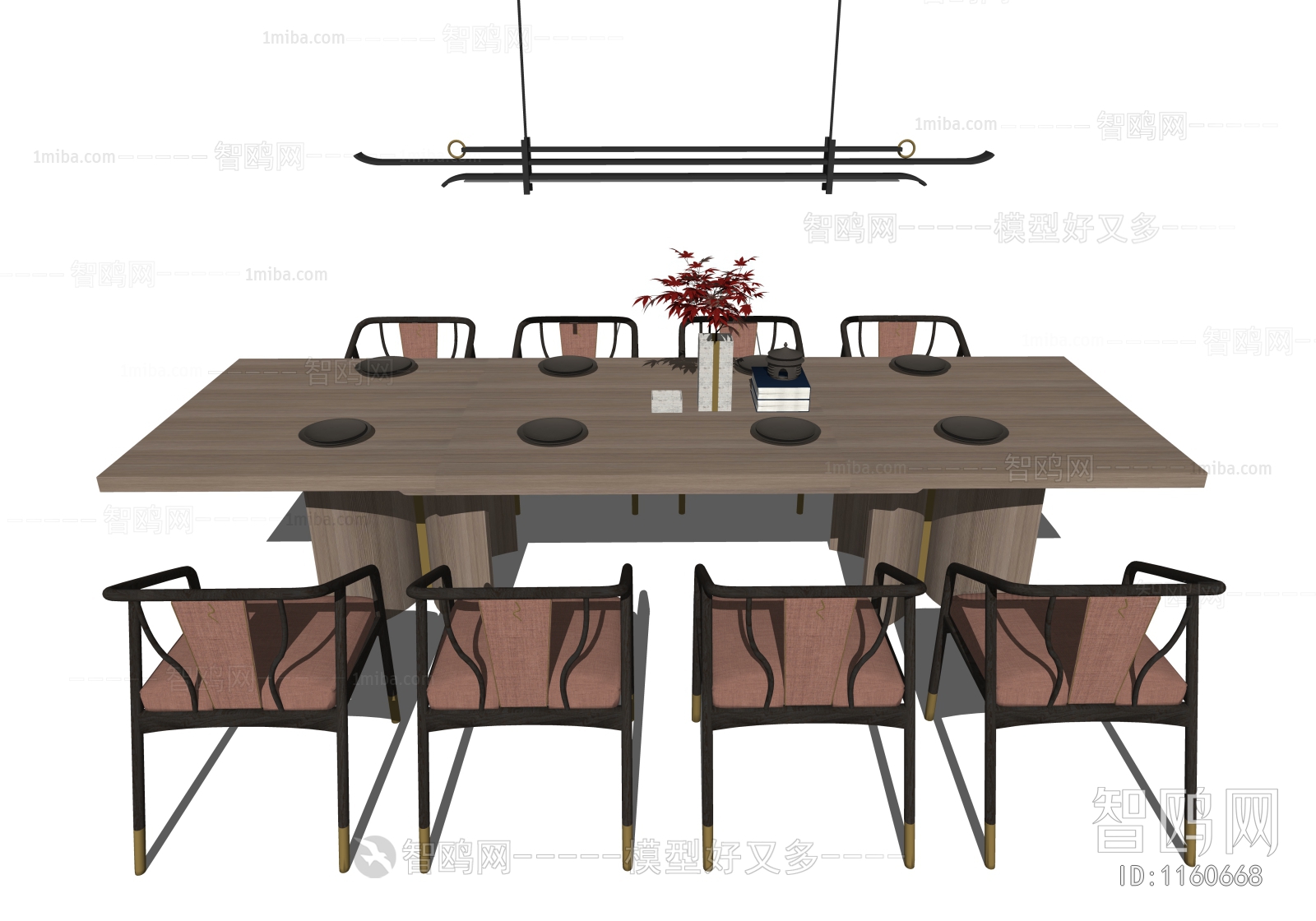 New Chinese Style Dining Table And Chairs