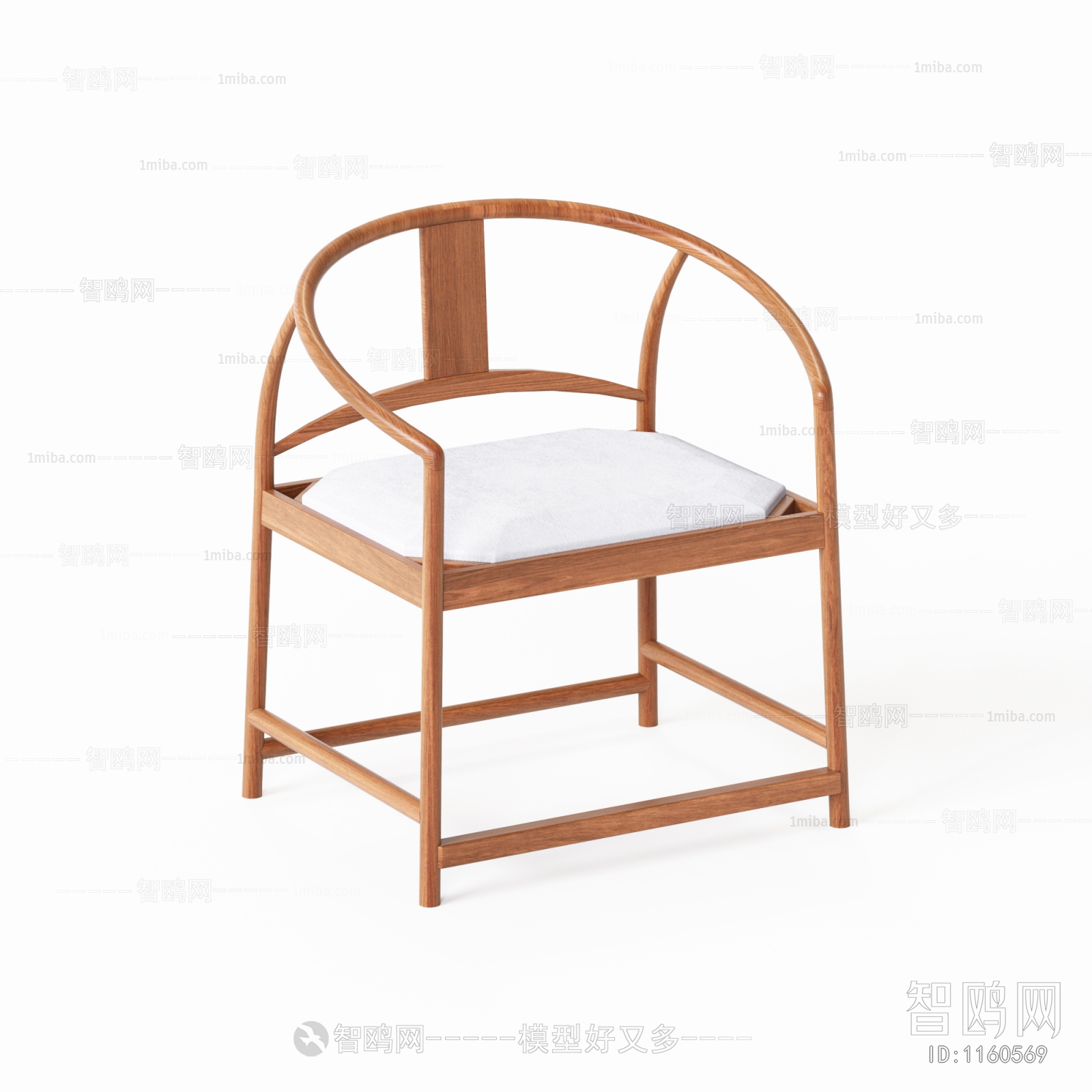 New Chinese Style Single Chair