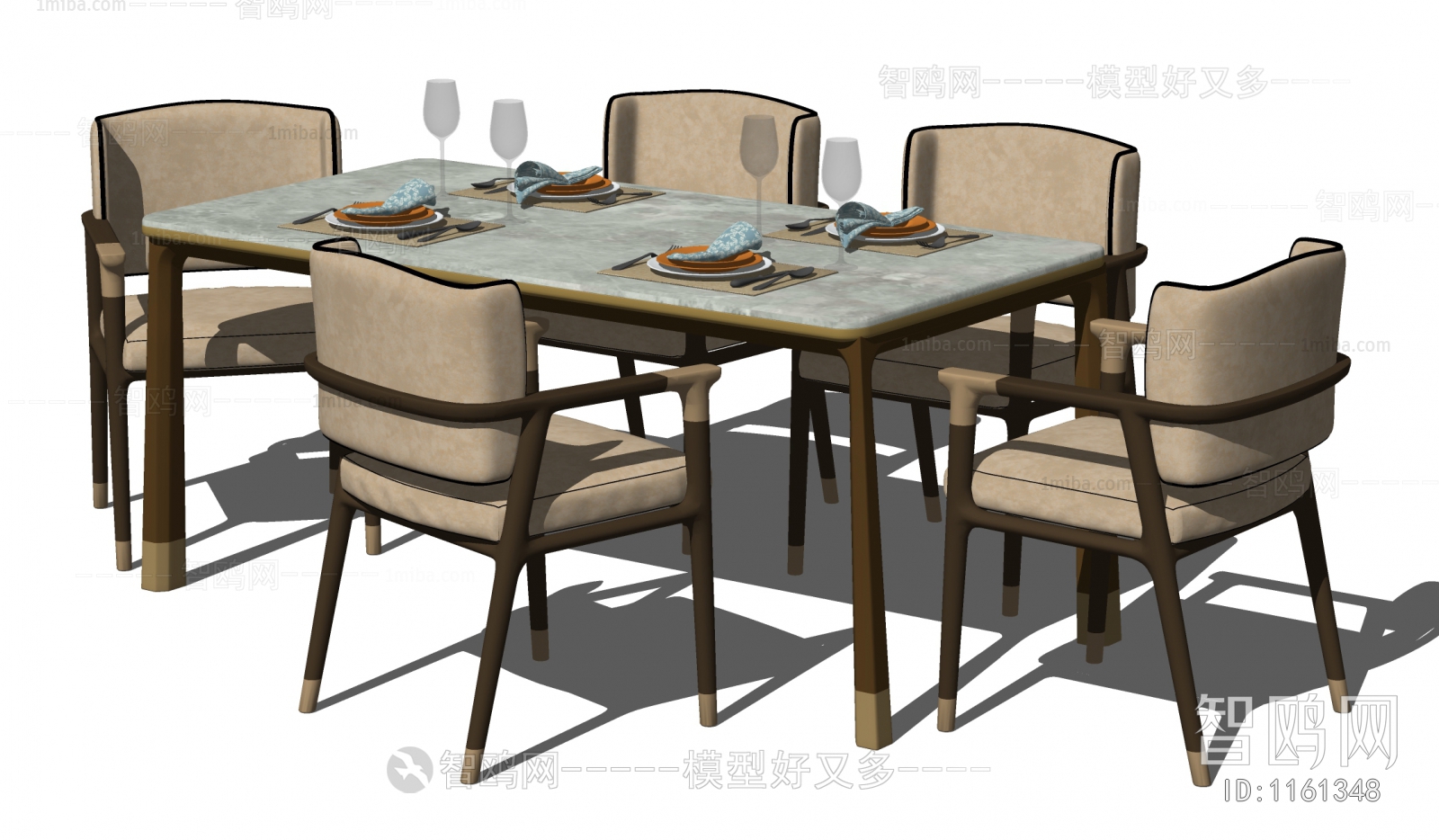 New Chinese Style Dining Table And Chairs