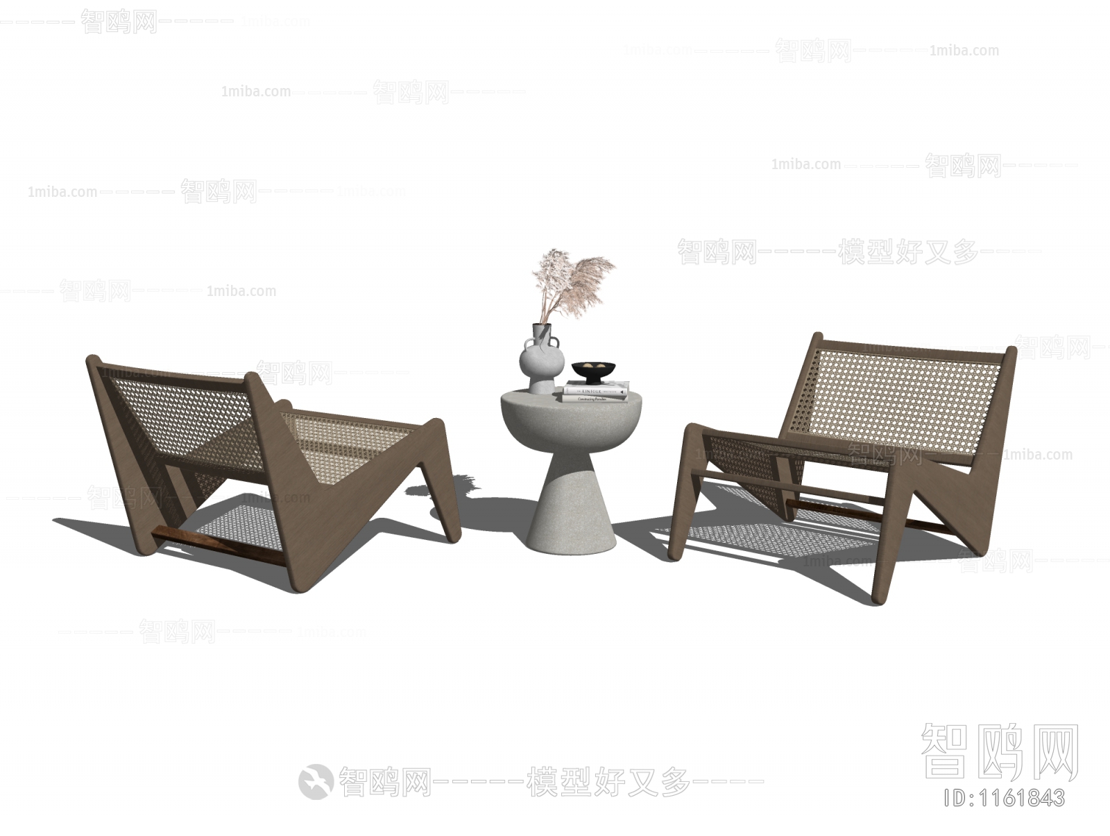 New Chinese Style Lounge Chair