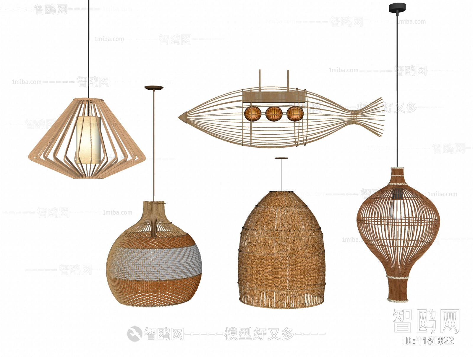 Nordic Style New Chinese Style Droplight