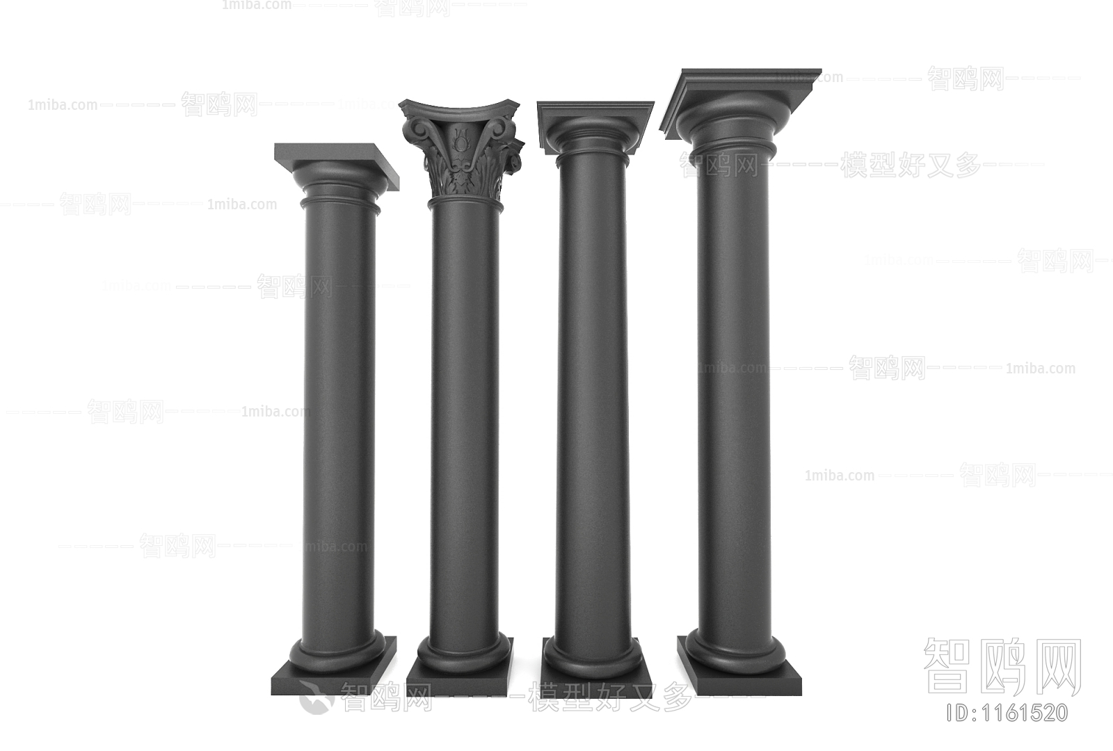 现代柱子